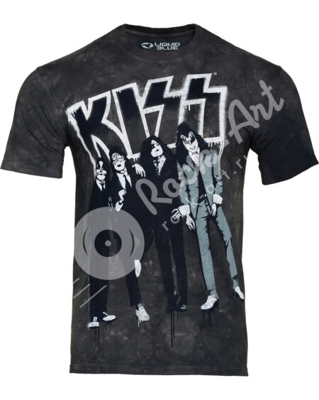 Футболка KISS - Dressed To Kill Stencil