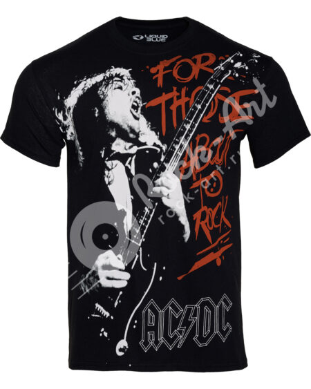 Футболка AC/DC - Those About To Rock