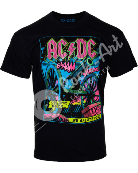 Футболка AC/DC - TNT Blacklight