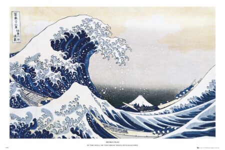 Постер Hokusai - Great Wave 61х91.5 см