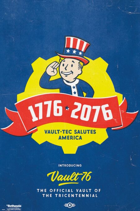Постер Fallout 76 - Tricentennial 61х91.5 см