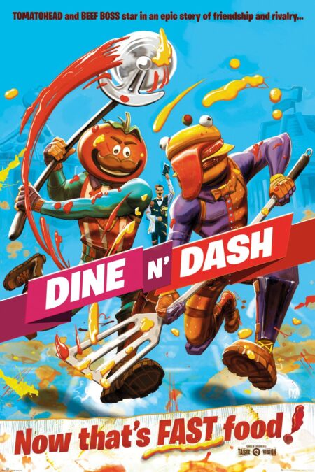 Постер Fortnite - Dine n Dash 61х91.5 см