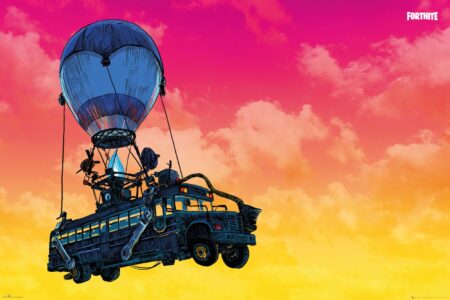 Постер Fortnite - Battle Bus 61х91.5 см