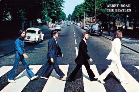 Постер The Beatles - Abbey Road 61х91.5 см