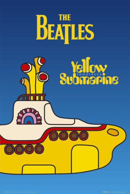 Постер The Beatles - Yellow Submarine Cover 61х91.5 см