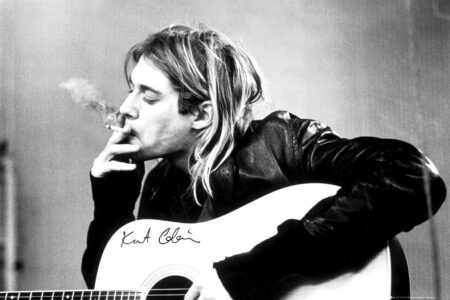 Постер Kurt Cobain - Smoking 61х91.5 см