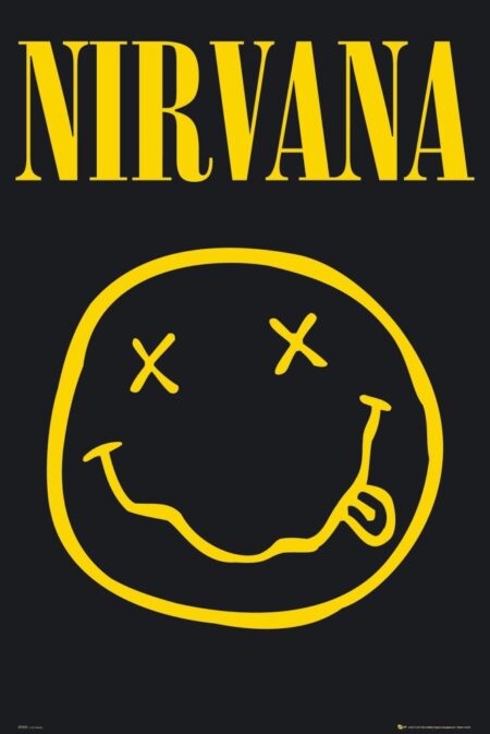 Постер Nirvana - Smiley 61х91.5 см