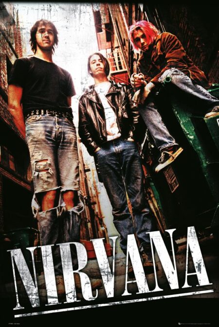 Постер Nirvana - Alley 61х91.5 см