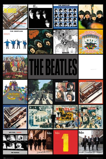Постер The Beatles - Albums 61х91.5 см