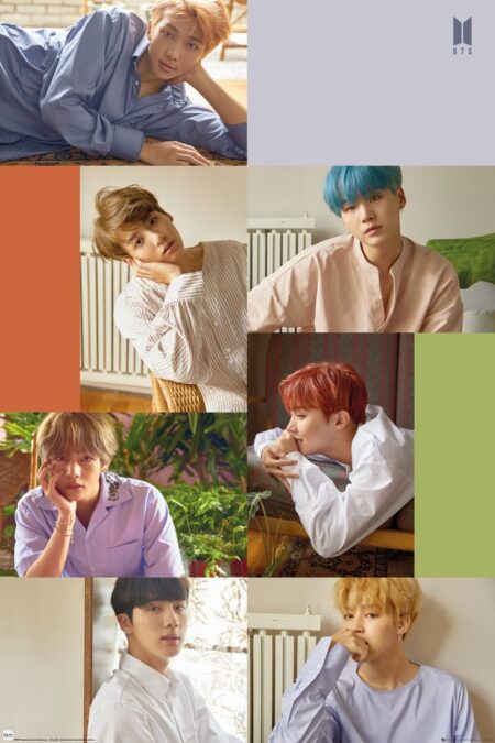 Постер BTS - Group Collage 61х91.5 см