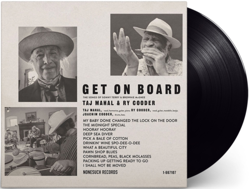 Taj Mahal & Ry Cooder. Get On Board - The Songs Of Sonny Terry & Brownie McGhee (LP) — изображение 2