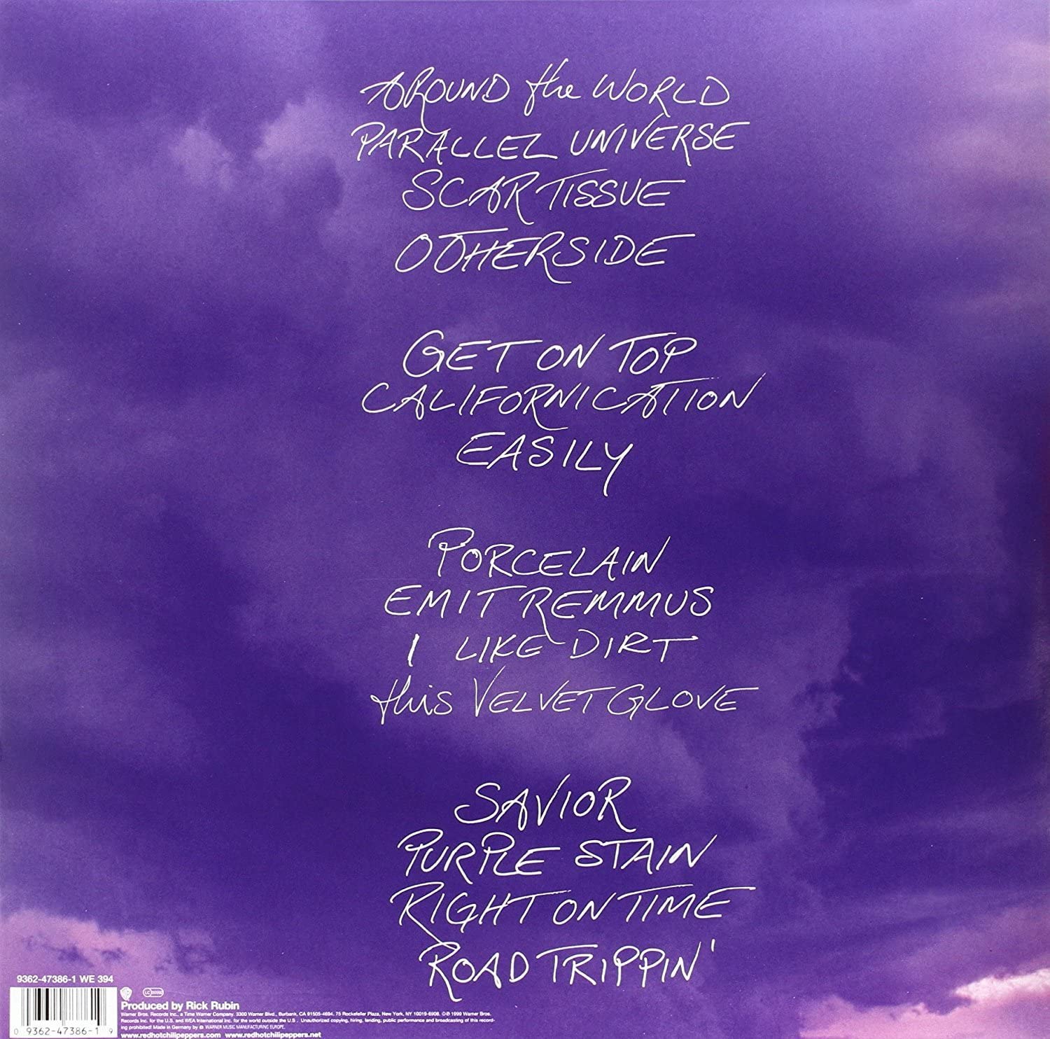 Red Hot Chili Peppers. Californication (2LP) — изображение 2