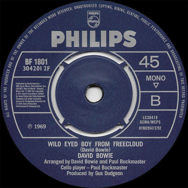 David Bowie. Space Oddity (2x7") (50th Anniversary) — изображение 4