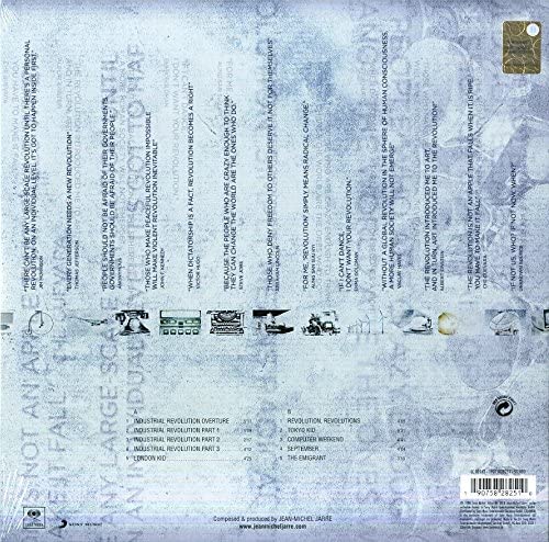 Jean-Michel Jarre. Revolutions (LP) — изображение 2