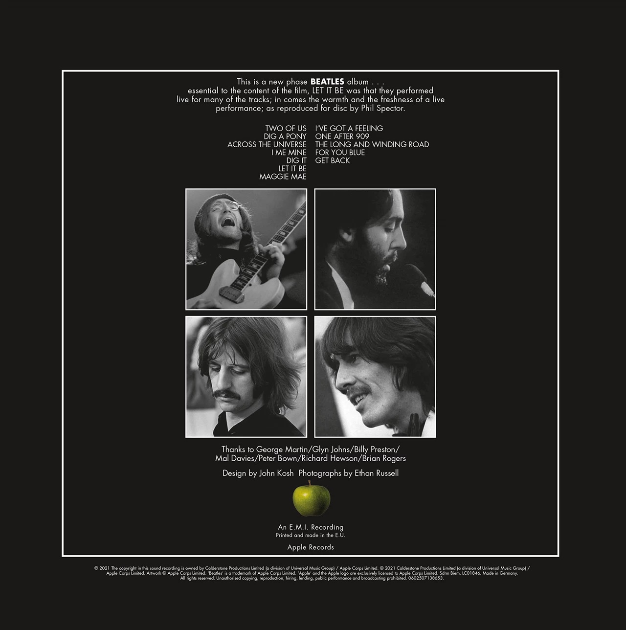 The Beatles. Let It Be (LP) — изображение 2