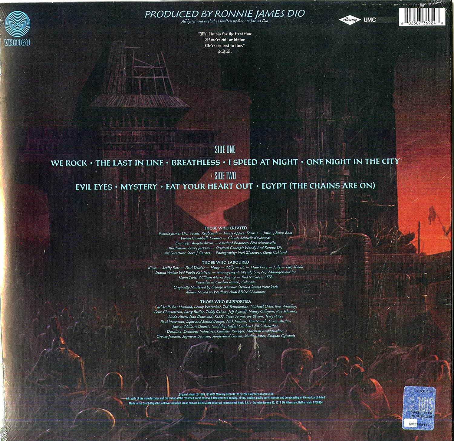 Dio. The Last In Line (LP) — изображение 2