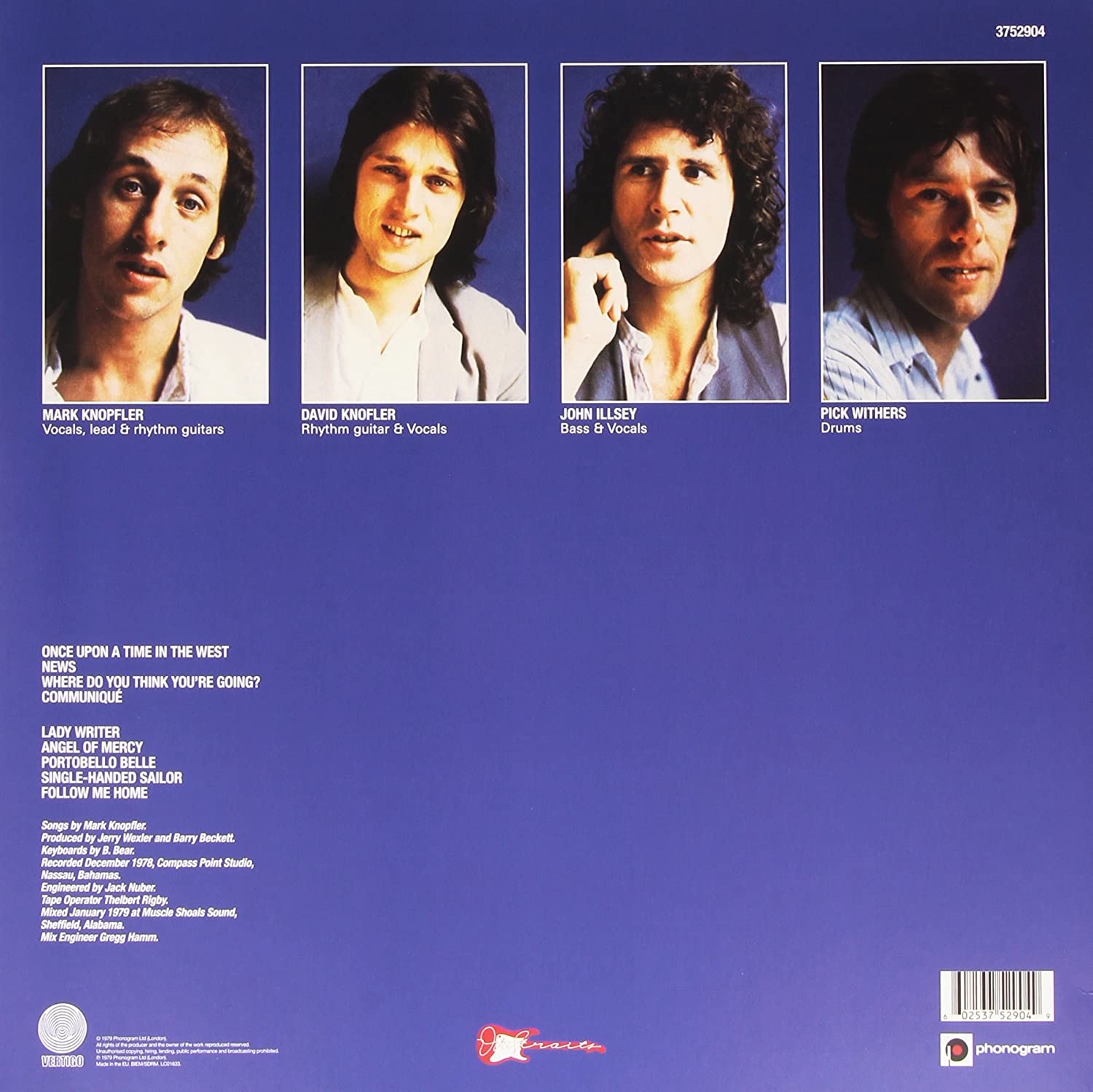 Dire Straits. Communiqué (LP) — изображение 2