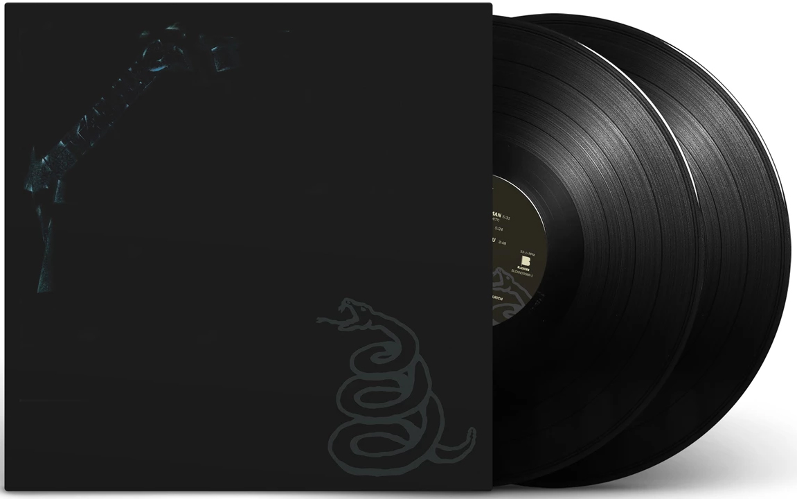 Metallica. The Black Album (2LP) (180g, Remastered, US) — изображение 2