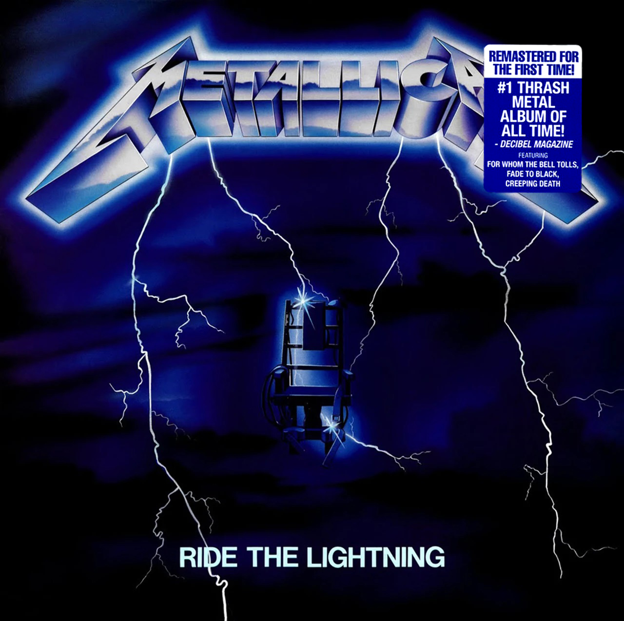 Metallica. Ride The Lightning (LP) (180g, Remastered, US)