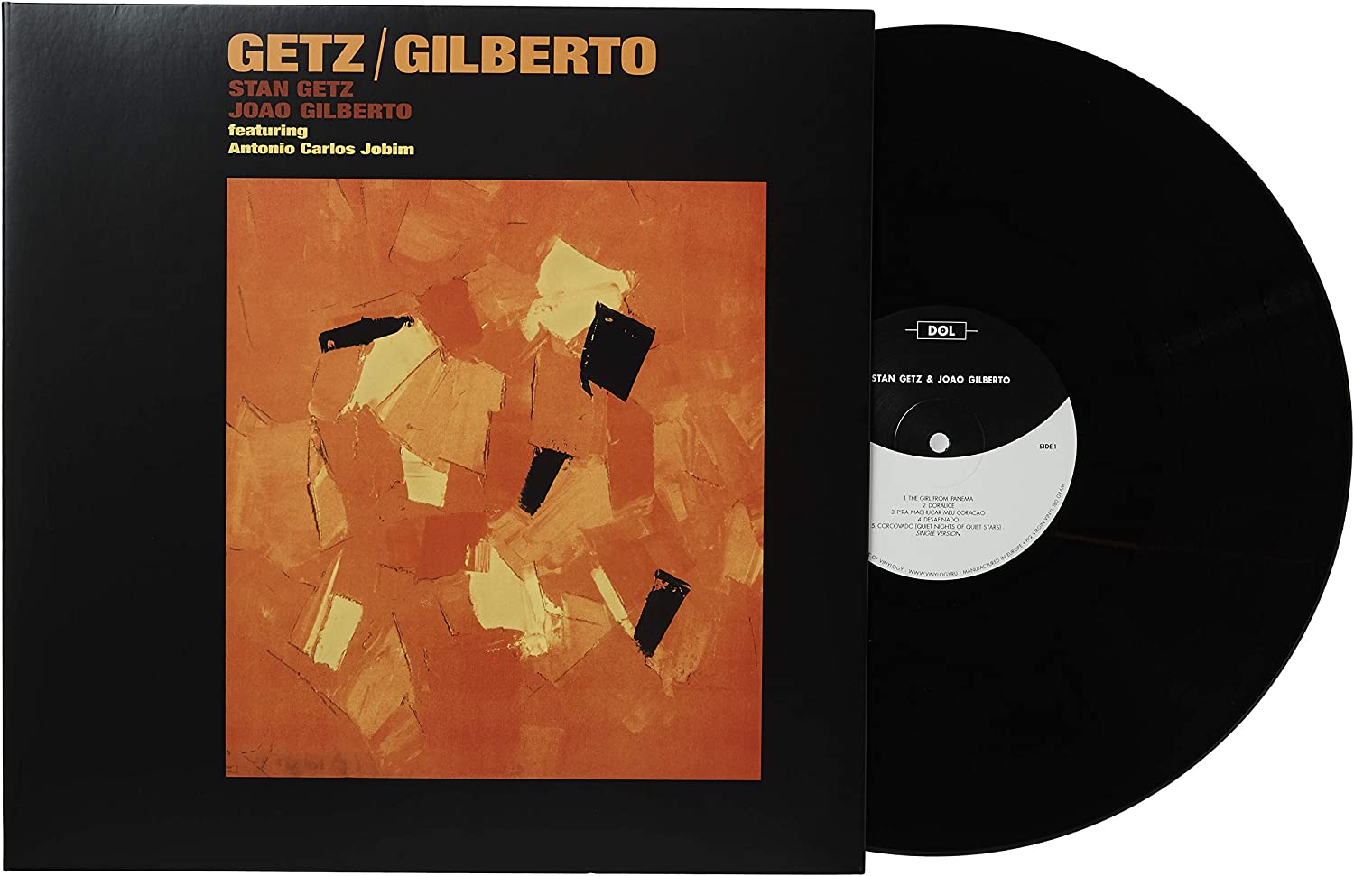 Stan Getz & João Gilberto. Getz / Gilberto (LP) — изображение 4
