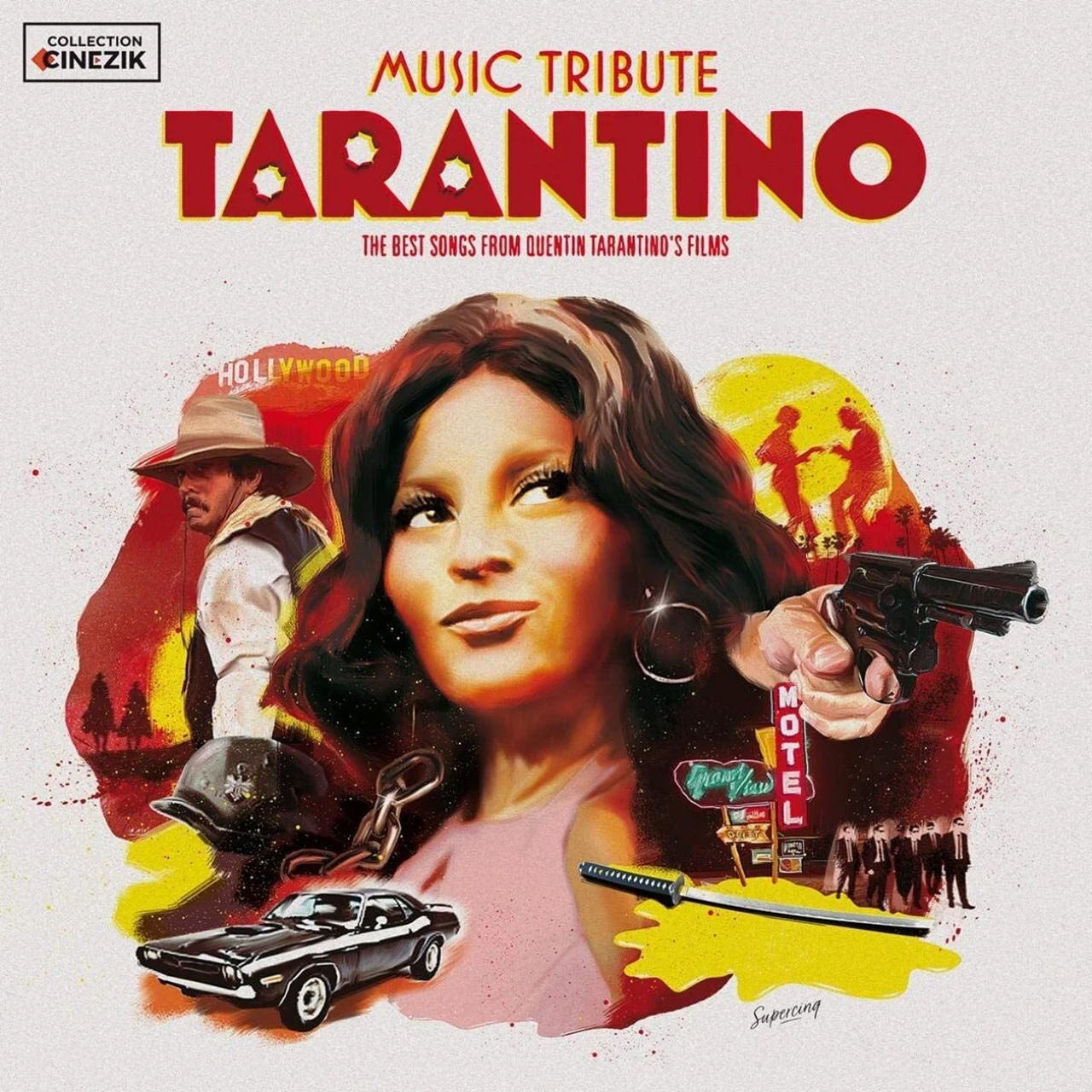 Various Artists. Tarantino Music Tribute: The Best Songs From Quentin Tarantino's Films (2LP)