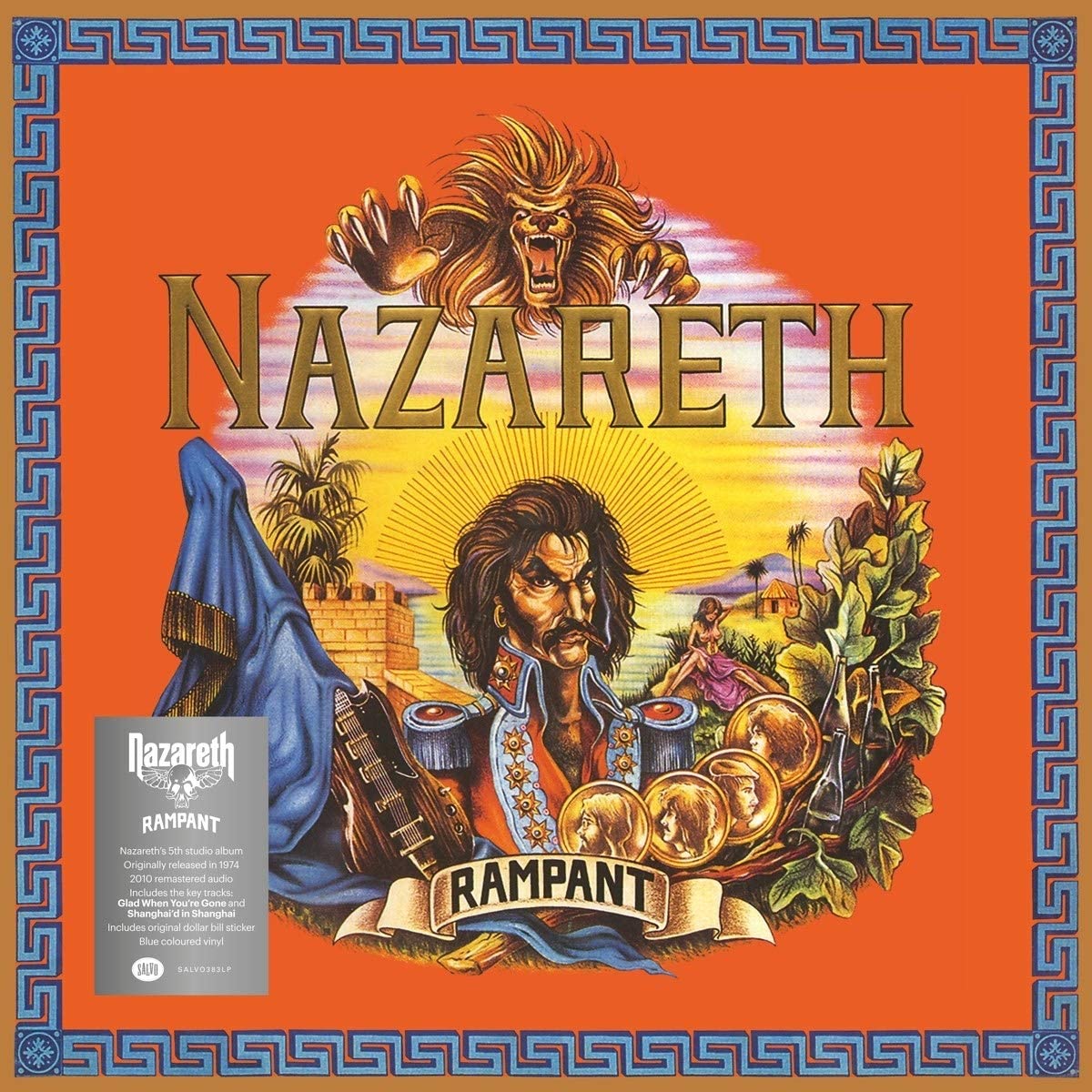 Nazareth. Rampant (LP) (Blue Vinyl)