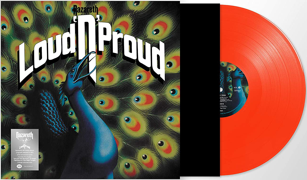 Nazareth. Loud 'N' Proud (LP) (Orange Vinyl) — изображение 2