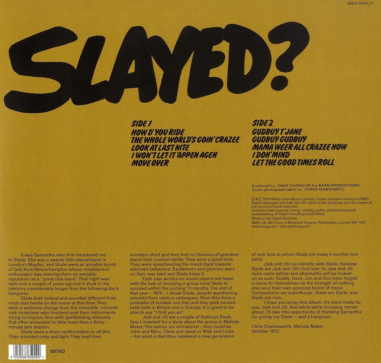 Slade. Slayed? (LP) — изображение 2
