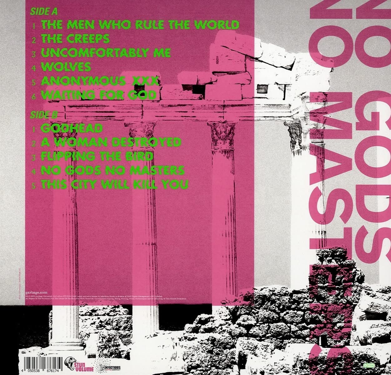 Garbage. No Gods No Masters (LP) — изображение 2