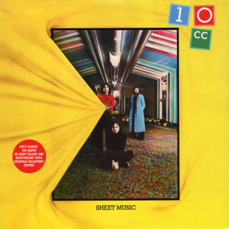 10cc. Sheet Music (LP) (Yellow Vinyl)