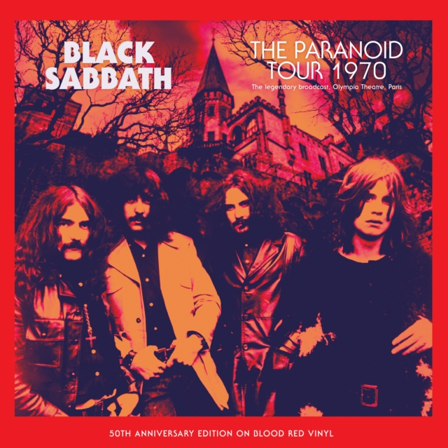 Black Sabbath. The Paranoid Tour 1970 (LP) (Red Vinyl)