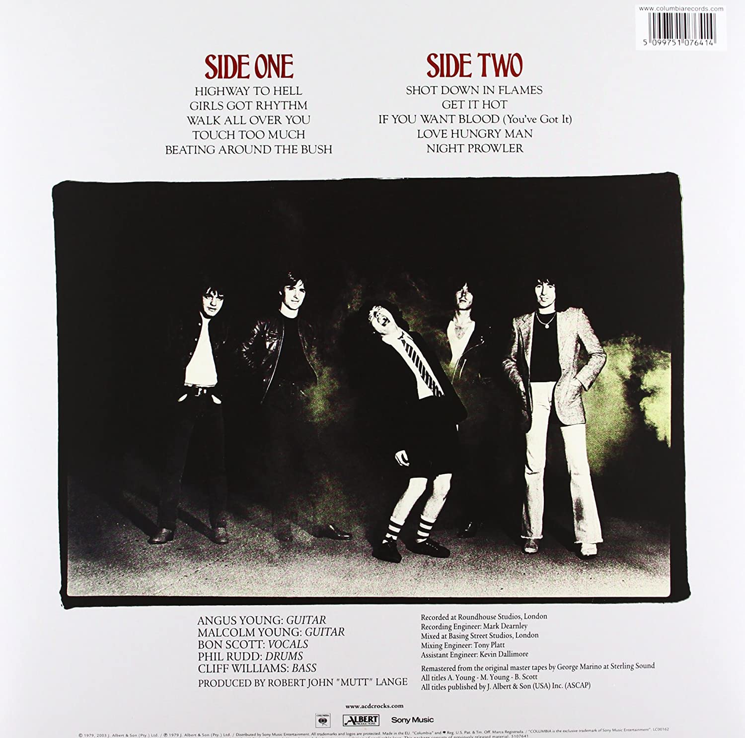 AC/DC. Highway To Hell (LP) — изображение 2