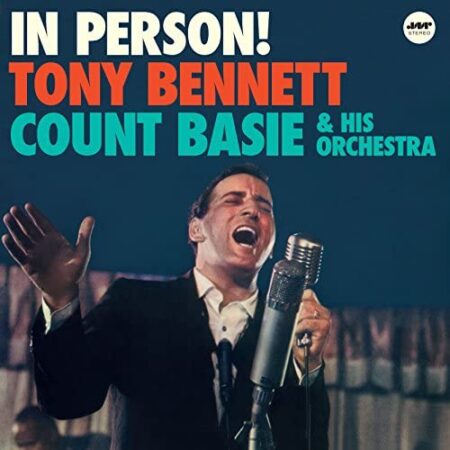 Tony Bennett With Count Basie Orchestra. In Person! (LP)