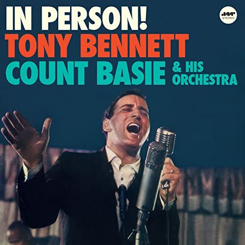 Tony Bennett With Count Basie Orchestra. In Person! (LP)