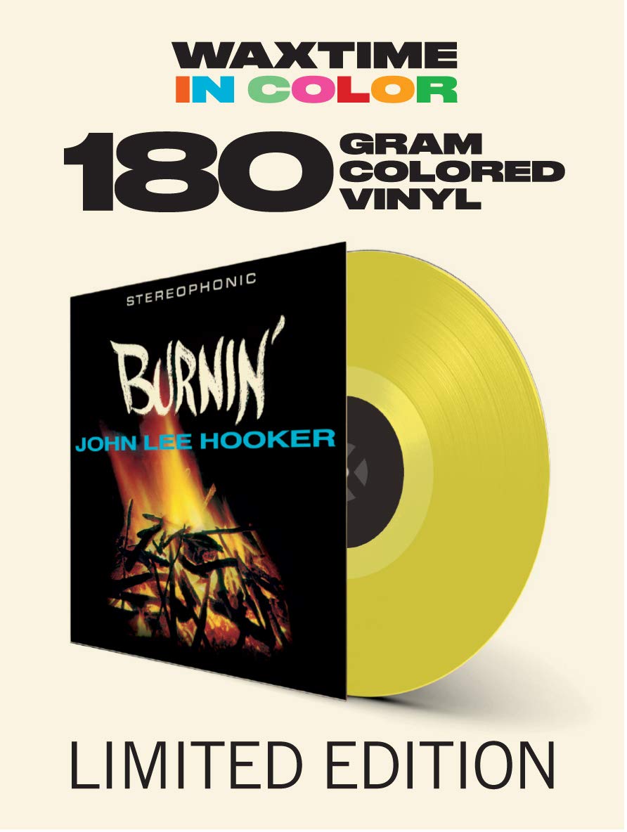 John Lee Hooker. Burnin' (LP) (Limited Transparent Yellow Vinyl) — изображение 2
