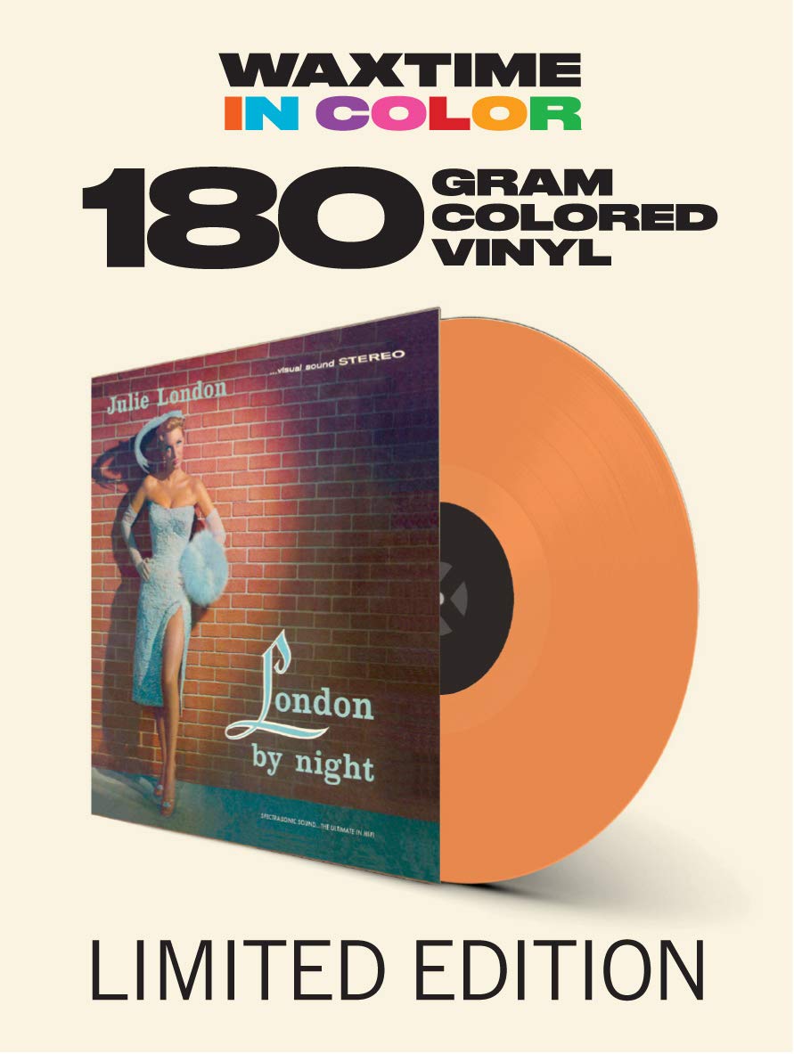 Julie London With Pete King And His Orchestra. London By Night (LP) (Limited Solid Orange Vinyl) — изображение 2