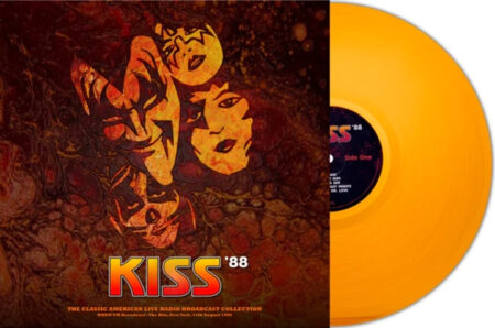 KISS. WNEW FM Broadcast The Ritz New York NY 12th August 1988 (LP) (Orange Vinyl)