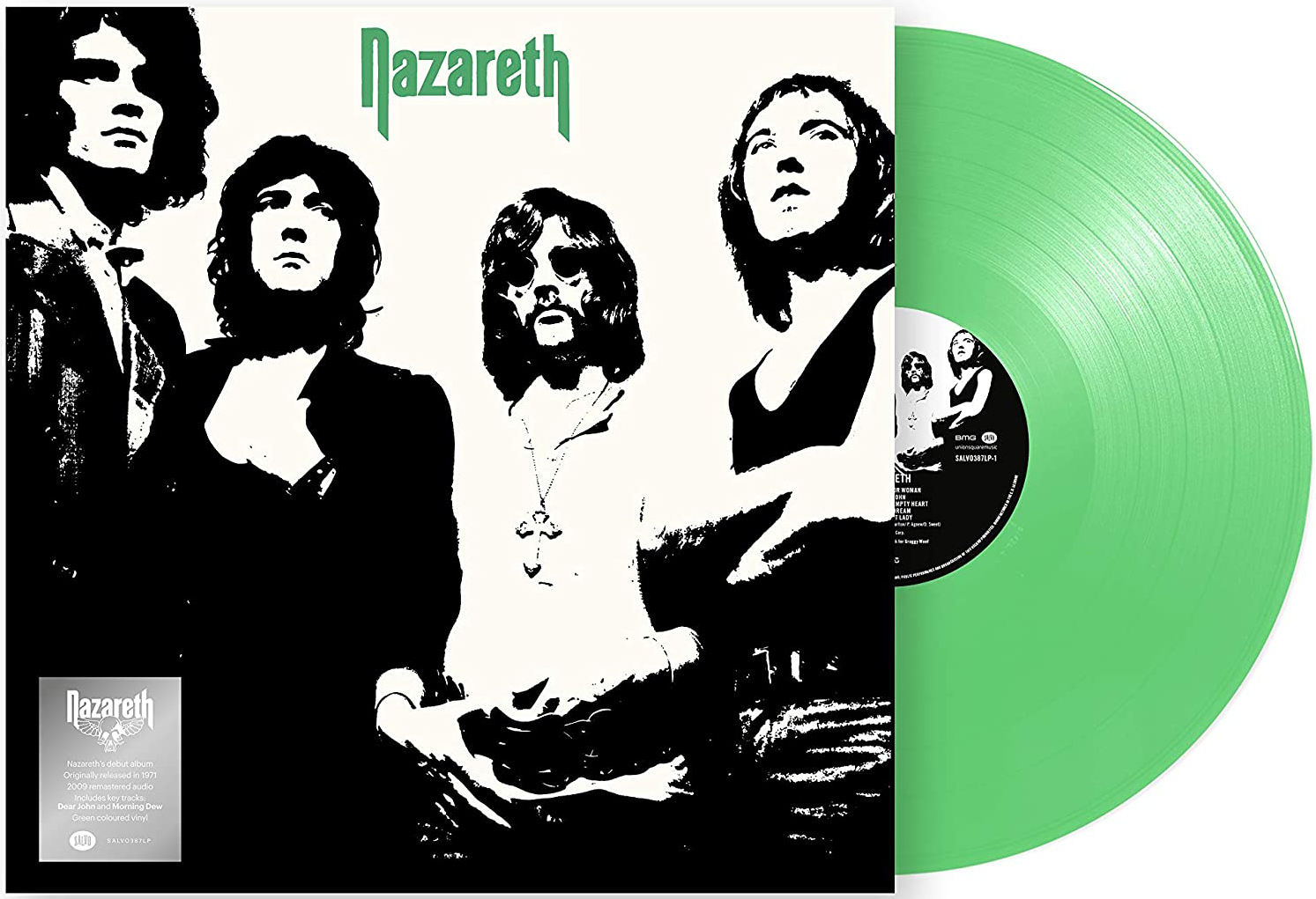 Nazareth. Nazareth (LP) (Green Vinyl) — изображение 2