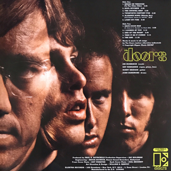 The Doors. The Doors (LP) — изображение 2