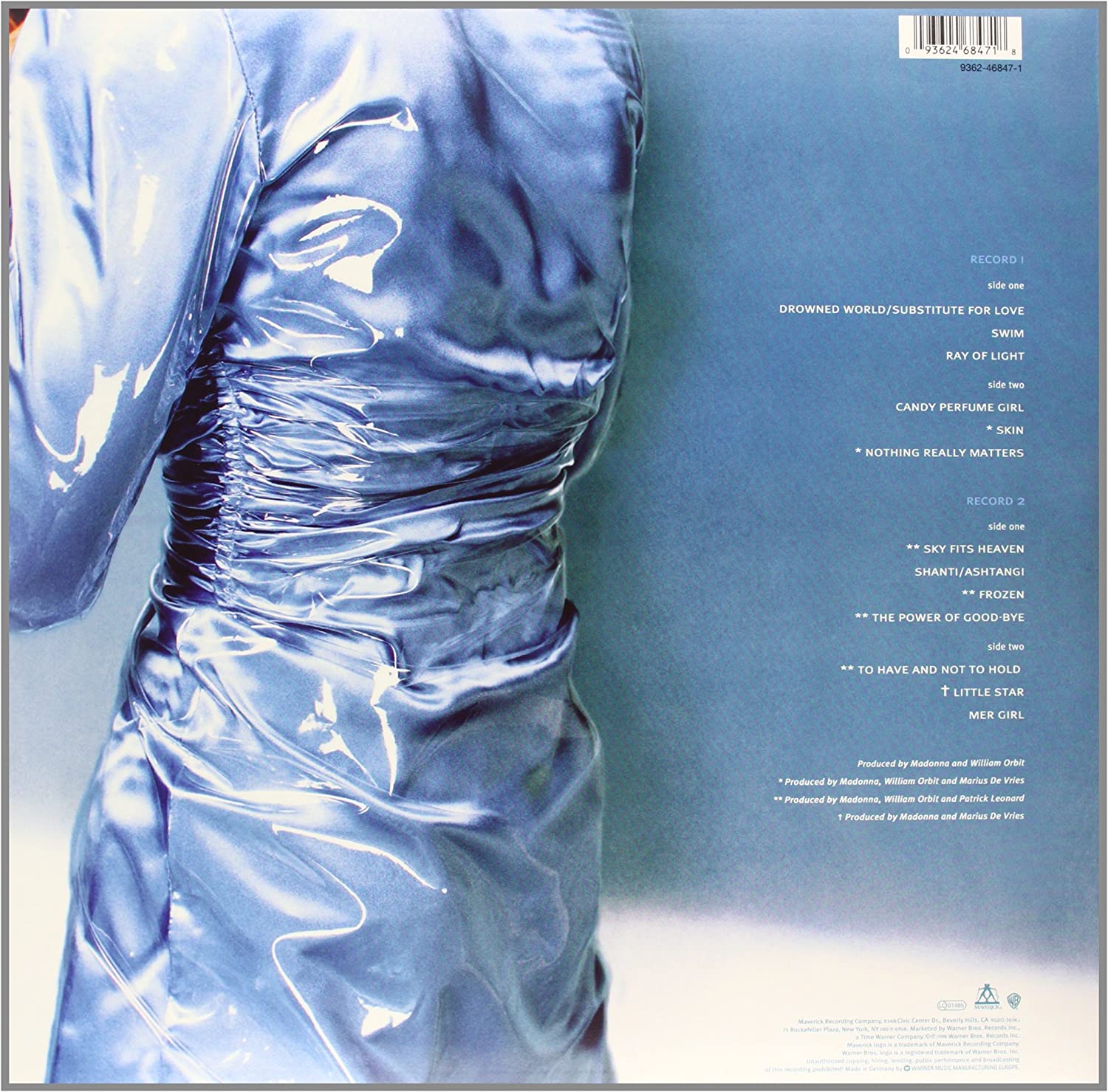 Madonna. Ray Of Light (2LP) — изображение 3