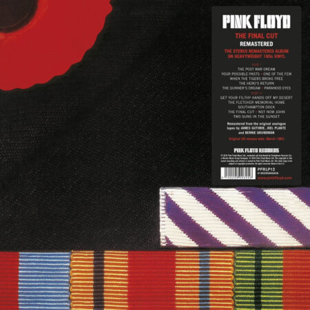 Pink Floyd. The Final Cut (LP) (180g)