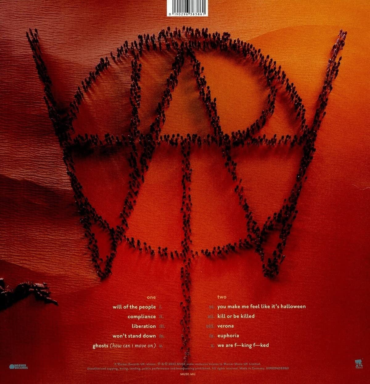 Muse. Will Of The People (LP) — изображение 3