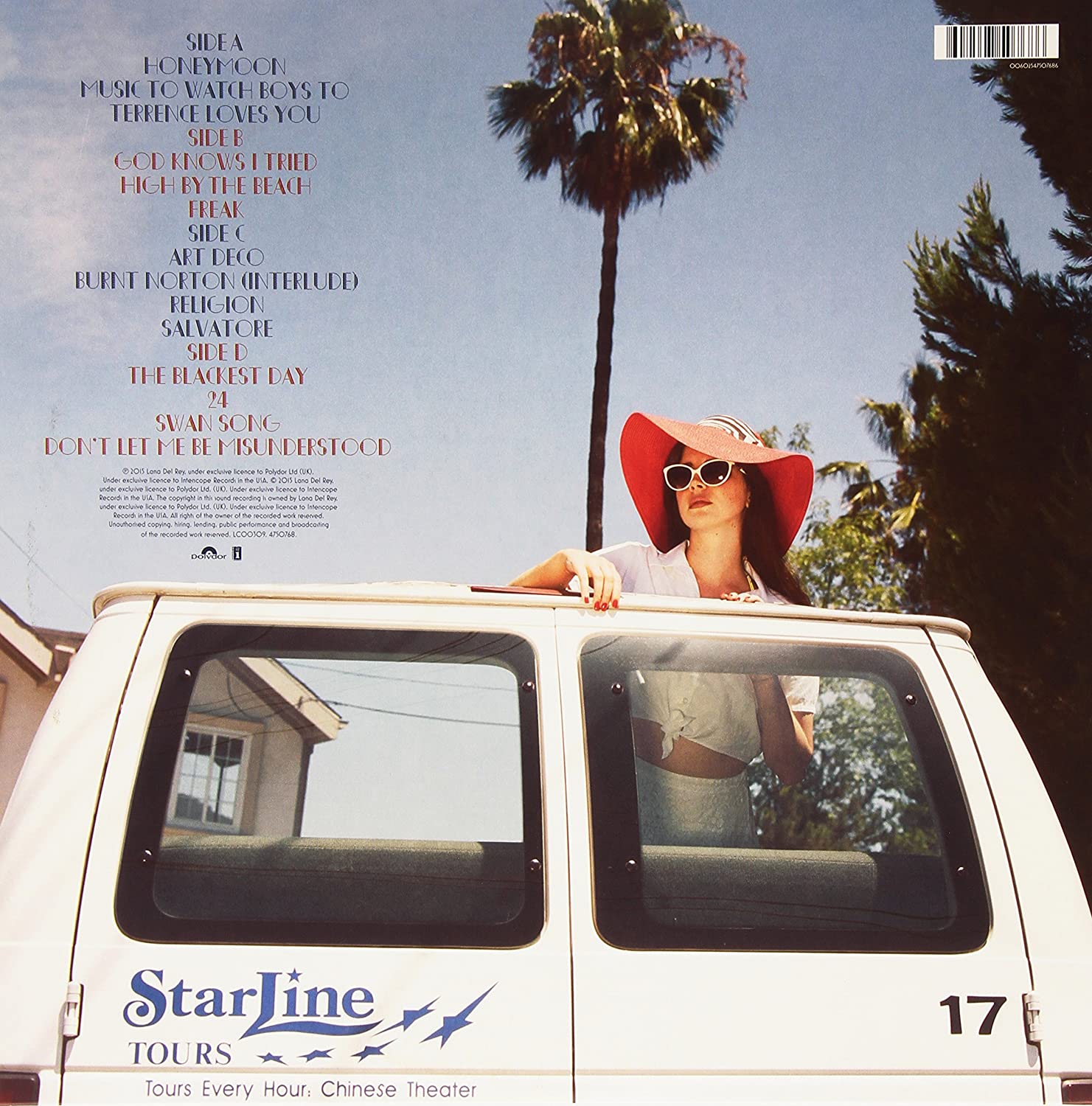 Lana Del Rey. Honeymoon (2LP) — изображение 2