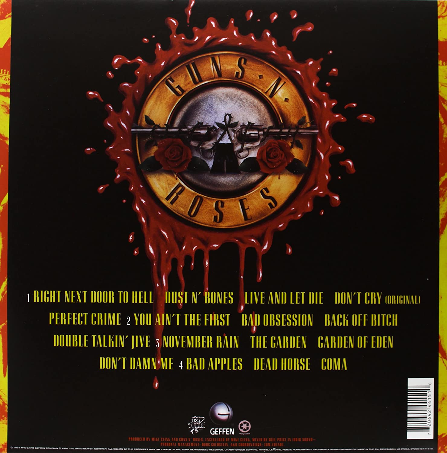 Guns N' Roses. Use Your Illusion I (2LP) (180g) — изображение 2