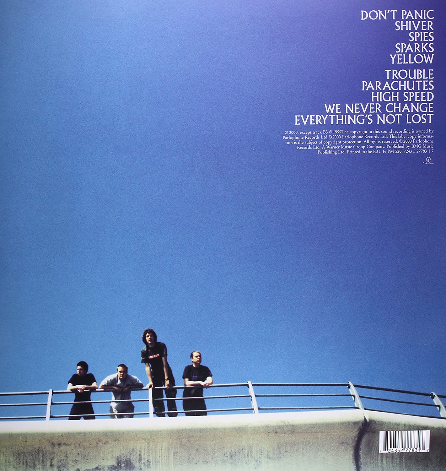 Coldplay. Parachutes (LP) — изображение 2