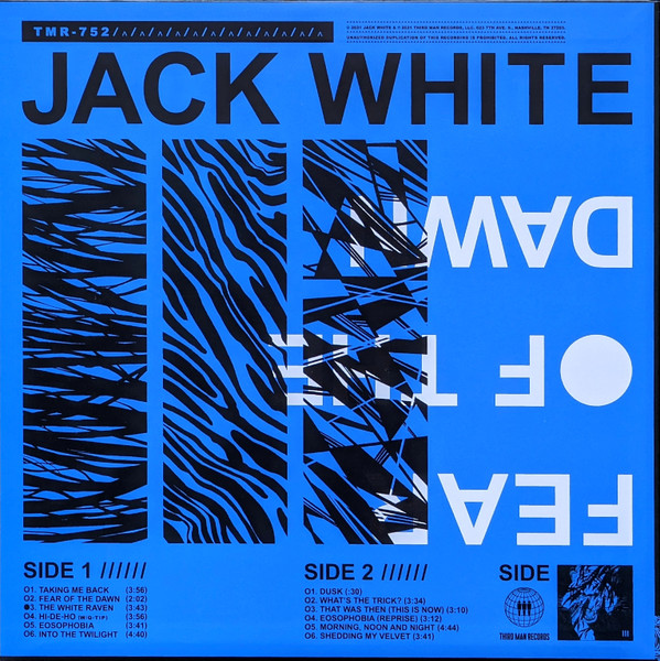 Jack White. Fear Of The Dawn (LP) — изображение 2