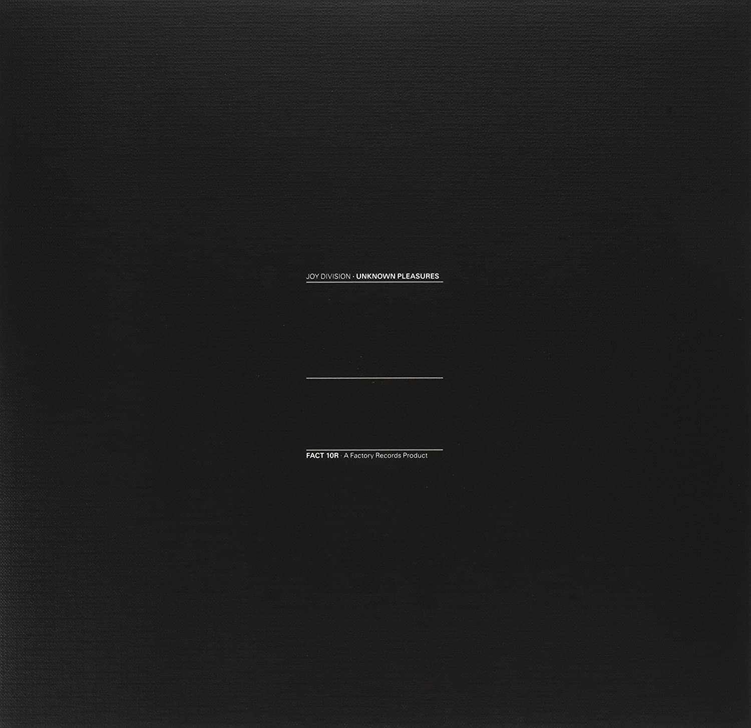 Joy Division. Unknown Pleasures (LP) — изображение 2