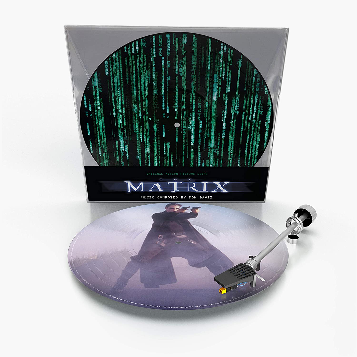 Don Davis. The Matrix (OST) (LP) (Picture Disc) — изображение 3