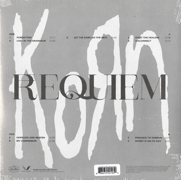 Korn. Requiem (Milky White Clear Vinyl) (LP) — изображение 2