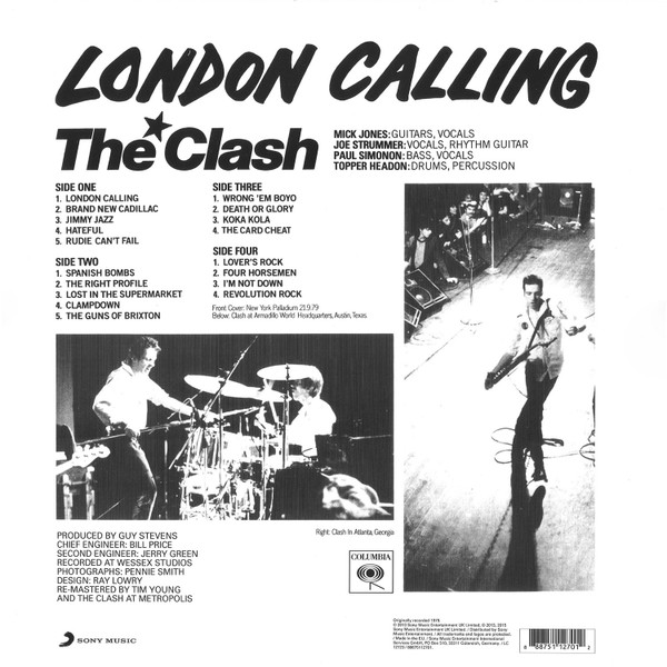 The Clash. London Calling (2LP) — изображение 2
